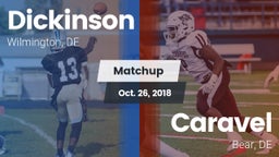 Matchup: Dickinson High vs. Caravel  2018