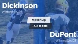 Matchup: Dickinson High vs. DuPont  2019