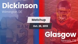 Matchup: Dickinson High vs. Glasgow  2019