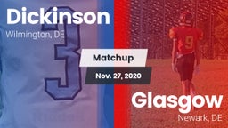 Matchup: Dickinson High vs. Glasgow  2020