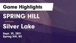 SPRING HILL  vs Silver Lake Game Highlights - Sept. 25, 2021