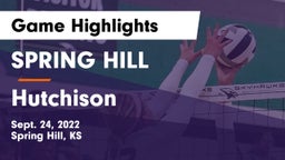 SPRING HILL  vs Hutchison Game Highlights - Sept. 24, 2022
