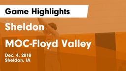 Sheldon  vs MOC-Floyd Valley  Game Highlights - Dec. 4, 2018