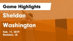 Sheldon  vs Washington  Game Highlights - Feb. 11, 2019