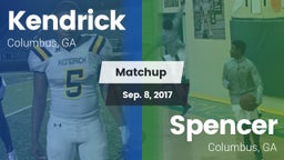 Matchup: Kendrick  vs. Spencer  2017