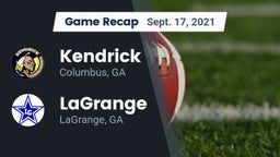 Recap: Kendrick  vs. LaGrange  2021