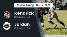 Recap: Kendrick  vs. Jordan  2022
