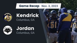 Recap: Kendrick  vs. Jordan  2023