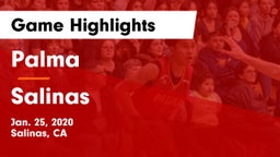 Palma  vs Salinas  Game Highlights - Jan. 25, 2020
