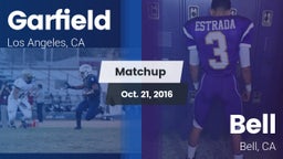 Matchup: Garfield HS vs. Bell  2016