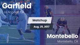 Matchup: Garfield HS vs. Montebello  2017