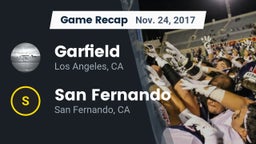 Recap: Garfield  vs. San Fernando  2017