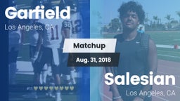 Matchup: Garfield HS vs. Salesian  2018