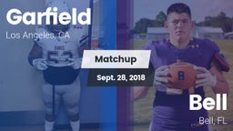 Matchup: Garfield HS vs. Bell  2018