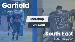 Matchup: Garfield HS vs. South East  2018
