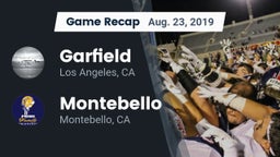 Recap: Garfield  vs. Montebello  2019