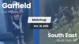 Matchup: Garfield HS vs. South East  2019