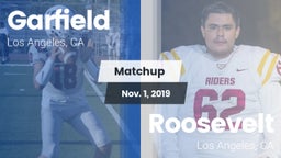 Matchup: Garfield HS vs. Roosevelt  2019