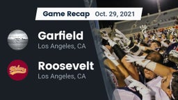 Recap: Garfield  vs. Roosevelt  2021