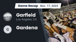 Recap: Garfield  vs. Gardena 2023