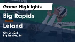 Big Rapids  vs Leland Game Highlights - Oct. 2, 2021