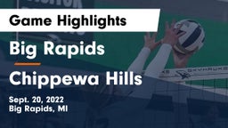 Big Rapids  vs Chippewa Hills  Game Highlights - Sept. 20, 2022