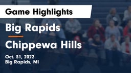Big Rapids  vs Chippewa Hills  Game Highlights - Oct. 31, 2022