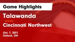 Talawanda  vs Cincinnati Northwest  Game Highlights - Oct. 7, 2021