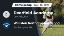 Recap: Deerfield Academy vs. Williston Northampton School 2023