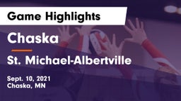Chaska  vs St. Michael-Albertville  Game Highlights - Sept. 10, 2021