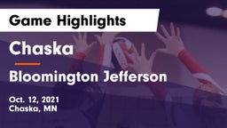 Chaska  vs Bloomington Jefferson  Game Highlights - Oct. 12, 2021