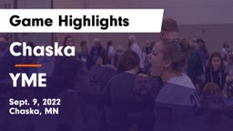 Chaska  vs YME Game Highlights - Sept. 9, 2022