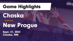 Chaska  vs New Prague  Game Highlights - Sept. 21, 2022