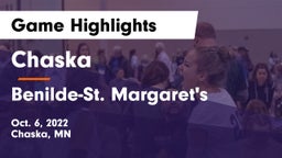 Chaska  vs Benilde-St. Margaret's  Game Highlights - Oct. 6, 2022