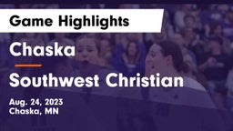 Chaska  vs Southwest Christian  Game Highlights - Aug. 24, 2023