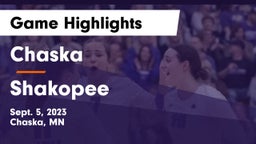 Chaska  vs Shakopee Game Highlights - Sept. 5, 2023