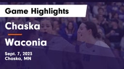 Chaska  vs Waconia  Game Highlights - Sept. 7, 2023