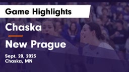 Chaska  vs New Prague  Game Highlights - Sept. 20, 2023