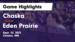 Chaska  vs Eden Prairie Game Highlights - Sept. 23, 2023
