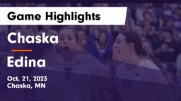 Chaska  vs Edina Game Highlights - Oct. 21, 2023