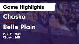 Chaska  vs Belle Plain Game Highlights - Oct. 21, 2023
