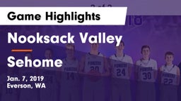 Nooksack Valley  vs Sehome  Game Highlights - Jan. 7, 2019