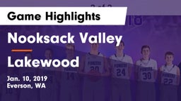 Nooksack Valley  vs Lakewood  Game Highlights - Jan. 10, 2019