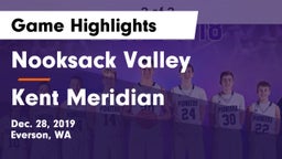 Nooksack Valley  vs Kent Meridian Game Highlights - Dec. 28, 2019