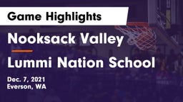 Nooksack Valley  vs Lummi Nation School Game Highlights - Dec. 7, 2021