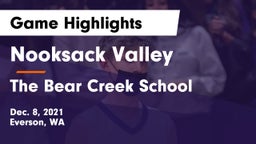 Nooksack Valley  vs The Bear Creek School Game Highlights - Dec. 8, 2021