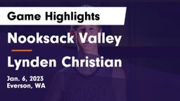 Nooksack Valley  vs Lynden Christian  Game Highlights - Jan. 6, 2023