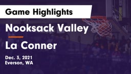 Nooksack Valley  vs La Conner  Game Highlights - Dec. 3, 2021