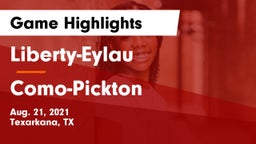 Liberty-Eylau  vs Como-Pickton Game Highlights - Aug. 21, 2021