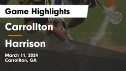 Carrollton  vs Harrison  Game Highlights - March 11, 2024